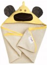 Полотенце с капюшоном детское 3 Sprouts «Жёлтая обезьянка»