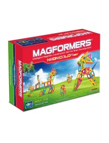 Магнитный конструктор MAGFORMERS 63110 Neon color set 60