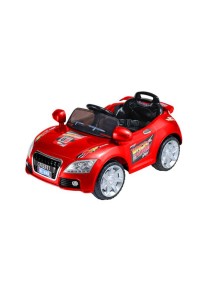 Детский электромобиль Audi HJ 388 (красный) Rivertoys