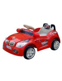 Детский электромобиль BMW 3388 (красный) Rivertoys