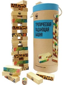  WWF WWF985MS Игра "Тропическая падающая башня"