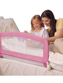 Tomy "Folding Bed rail" Барьер защитный для детской кроватки, Розовый