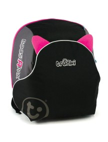 Trunki BosstApak Универсальный детский рюкзак-бустер Транки Бустапак, Черно-розовый