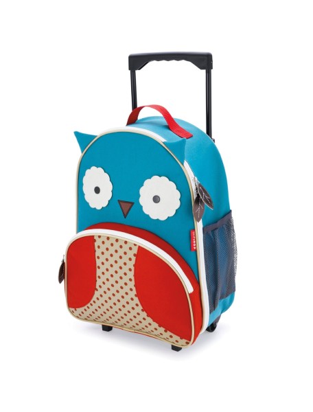 Детский чемодан на колесах Skip Hop Zoo Luggage - Owl (Обезьянка)