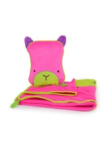 Trunki "SnooziHedz" Детская подушка-плед, Розовый
