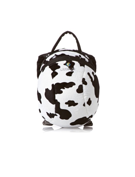 Рюкзак с поводком LittleLife - Коровка (1-4) черный с белым