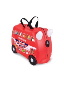 Trunki Hamleys - Автобус Детская каталка-чемодан с наклейками Транки