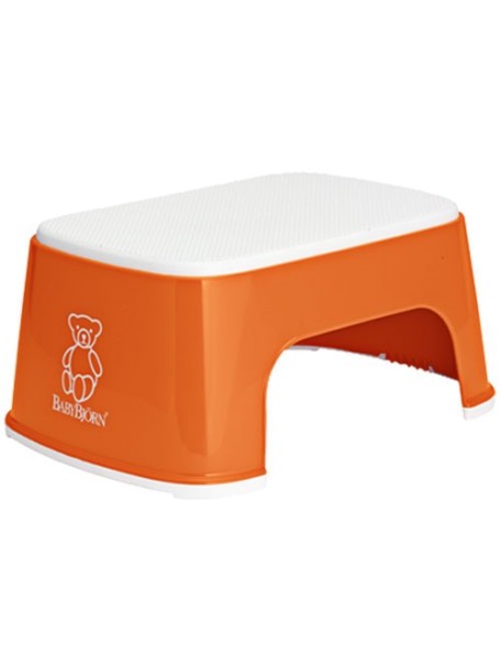 BabyBjorn / "Safe Step" / Универсальный стульчик - подставка для ребенка  / оранжевый