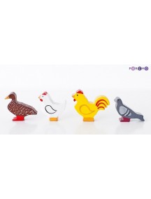 Игровой набор. Птицы - 5 фигурок, PAREMO
