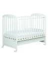 Кровать Foppapedretti Luccichino автостенка, ящик 125x65 см Bianco
