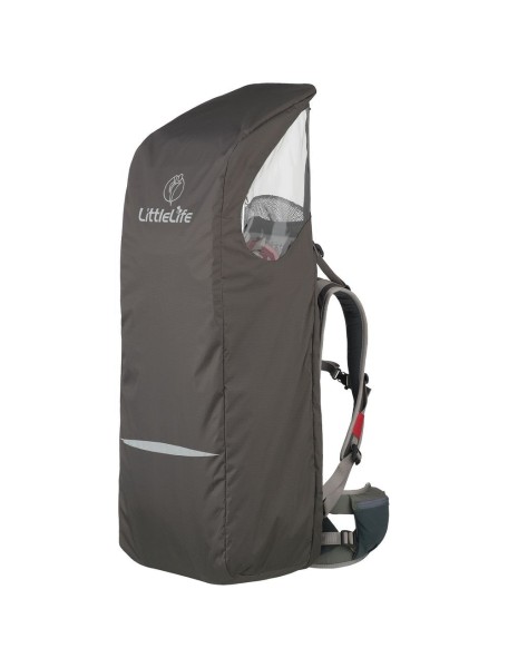 Дождевик для рюкзака-переноски LittleLife Серый с синим