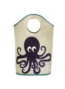 Корзина для белья 3 Sprouts "Осьминог" (Purple Octopus)	