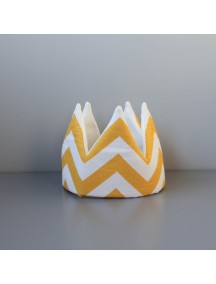 Мягкая корона Yellow Zigzag