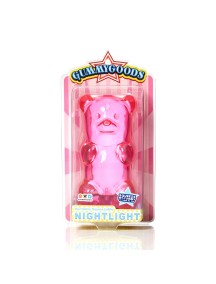 Ночник GummyGoods Mustachifier, розовый