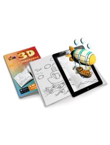 3D Книга-раскраска «Живая раскраска» Devar Kids