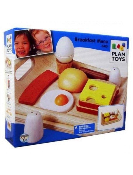 Деревянный игрушечный набор Завтрак Plan Toys