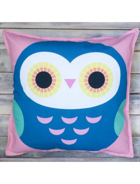 Интерьерная подушка ручной работы, Little Owl №10 50 х 50 см