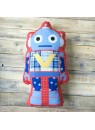 Интерьерная подушка ручной работы, Robot Vincent 55 х 33 см