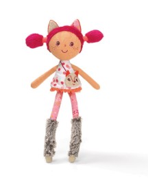 Алиса: мягкая цирковая куколка, маленькая (в подарочной упаковке) Lilliputiens (Бельгия)