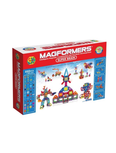 Магнитный конструктор MAGFORMERS 63088 Super Brain Up set