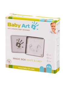 Коробочка с отпечатком "Мэджик Бокс" (белая) Baby Art