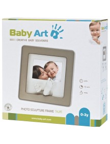 Рамочка "Кит Делюкс" с фото (серая) Baby Art