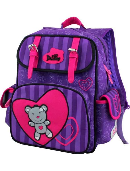 Детский школьный рюкзак De Lune 51-01 Фиолетовый