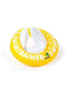Надувной круг для плавания SwimTrainer Желтый от 4 лет до 8 (20-36 кг)  Swim Academy Freds