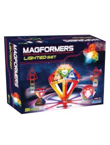 Магнитный конструктор MAGFORMERS 63092 Lighted set (Подсветка)