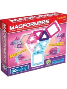 Магнитный конструктор MAGFORMERS 63097 Pastelle