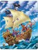 Пазл Пираты (30 деталей) LARSEN/Ларсен