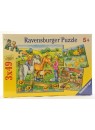 Пазл На ферме (3*49 деталей) Ravensburger/Равенсбургер
