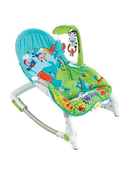 Детское кресло-качалка с игрушками и вибрацией, Fitch Baby, "Newborn-To-Toddler", 88922 / Фич Бэйби, "Для новорожденных малышей"