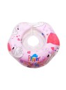 Flipper - музыкальный круг на шею для купания малышей "Лебединое озеро" / Розовый