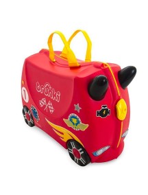 Trunki  "Гоночная машинка Рокко" Детская каталка-чемодан  Транки