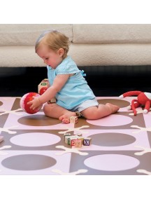 SKIP HOP Playspot Розовый/Коричневый