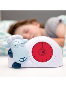 Часы-будильник для тренировки сна Ягнёнок Сэм Зазу, синий (SAM ZAZU)