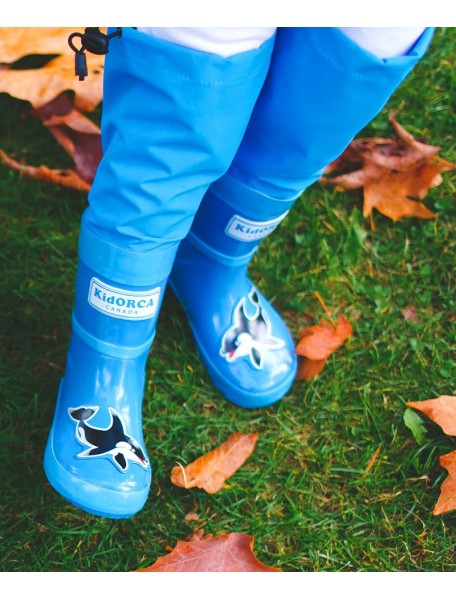 Резиновые сапоги МайПаддлБутс от КидОРКА (MyPuddle Boots  KidORCA). Цвет Синий
