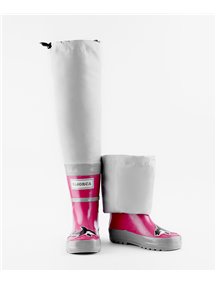 Резиновые сапоги на хлопке МайПаддлБутс от КидОРКА (MyPuddle Boots  KidORCA). Цвет Розовый