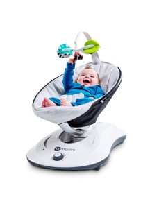 Электронное кресло-качалка 4moms RockaRoo серебристый