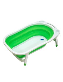 Ванна детская складная Funkids "Folding Smart Bath", CC6600, зеленая