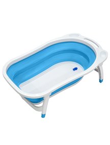 Ванна детская складная Funkids "Folding Smart Bath", CC6602, голубая