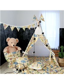 Вигвам ручной работы для детей /  из льна