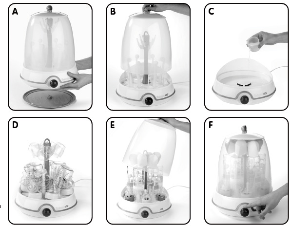 babymoov sterilizer manual